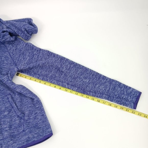 REEBOK PURPLE  MEDIUM ZIP UP JACKET WITH THUMB HOLES - Picture 11 of 15